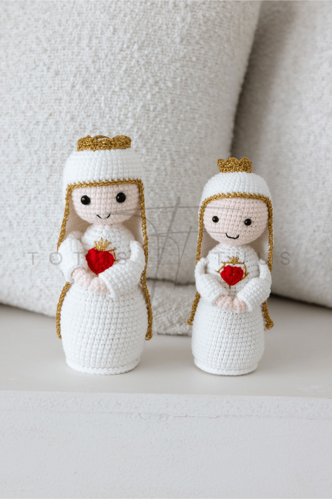 Our Lady of Fatima Crochet Doll