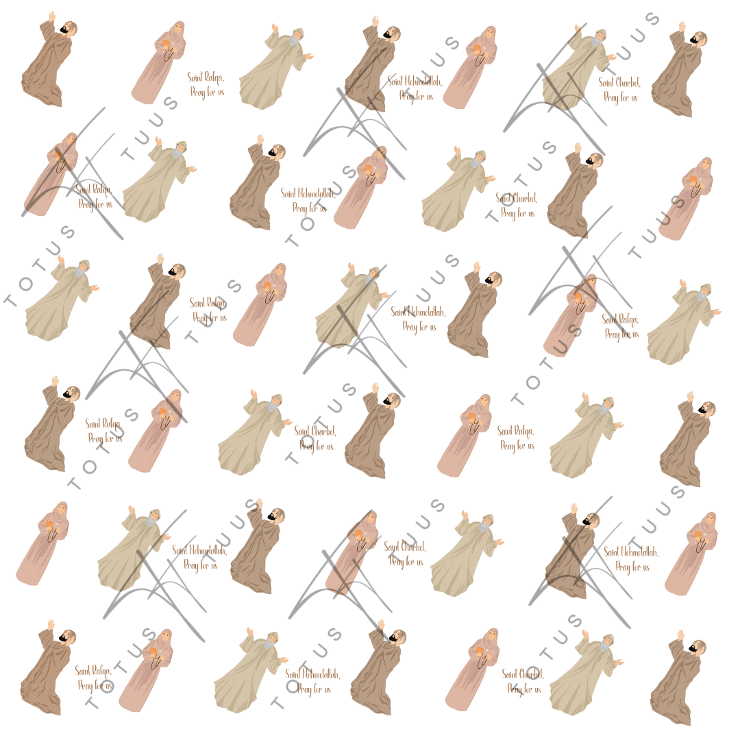 'Maronite Saints from Lebanon' Baby Wrap