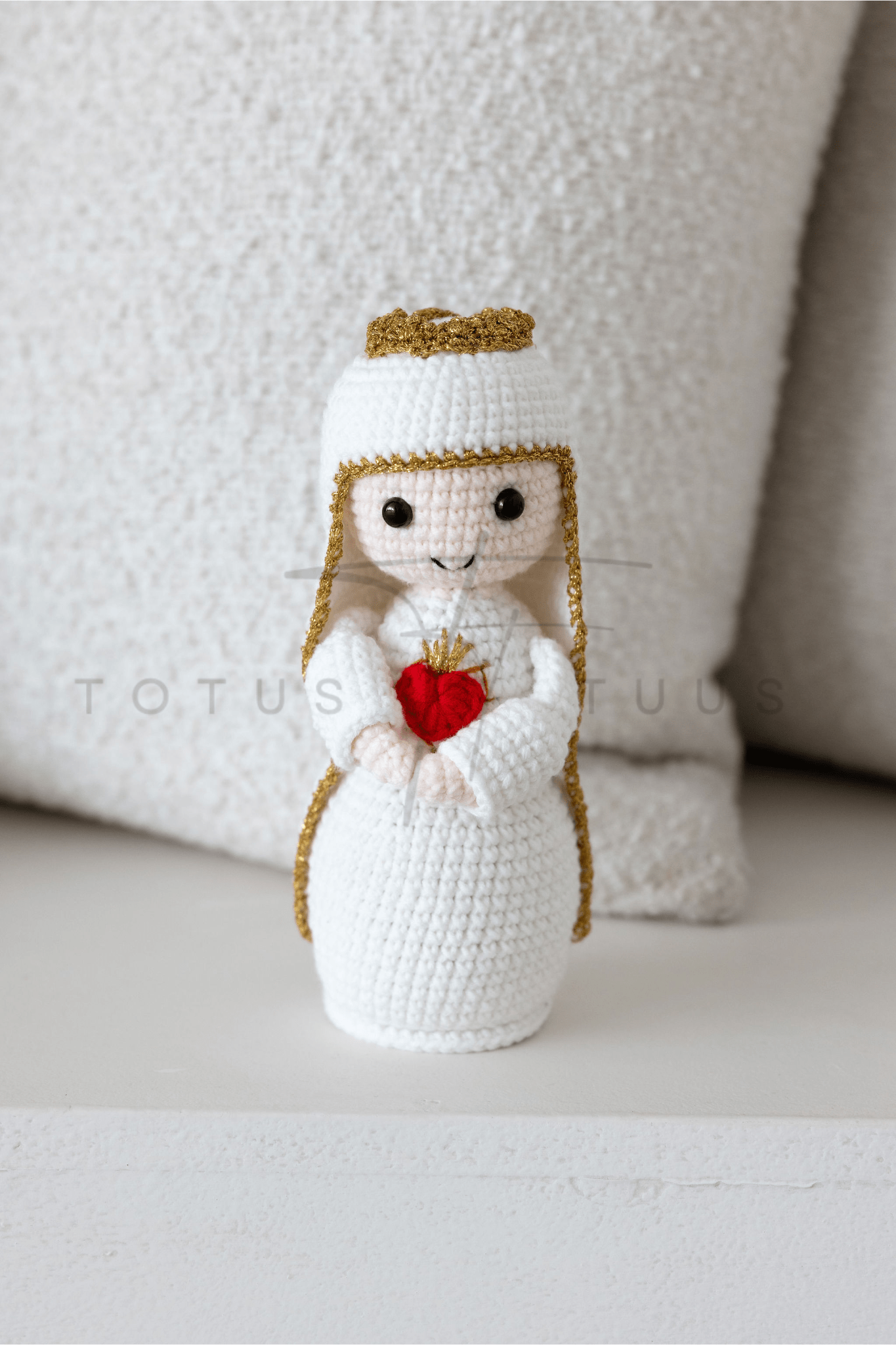 Our Lady of Fatima Crochet Doll