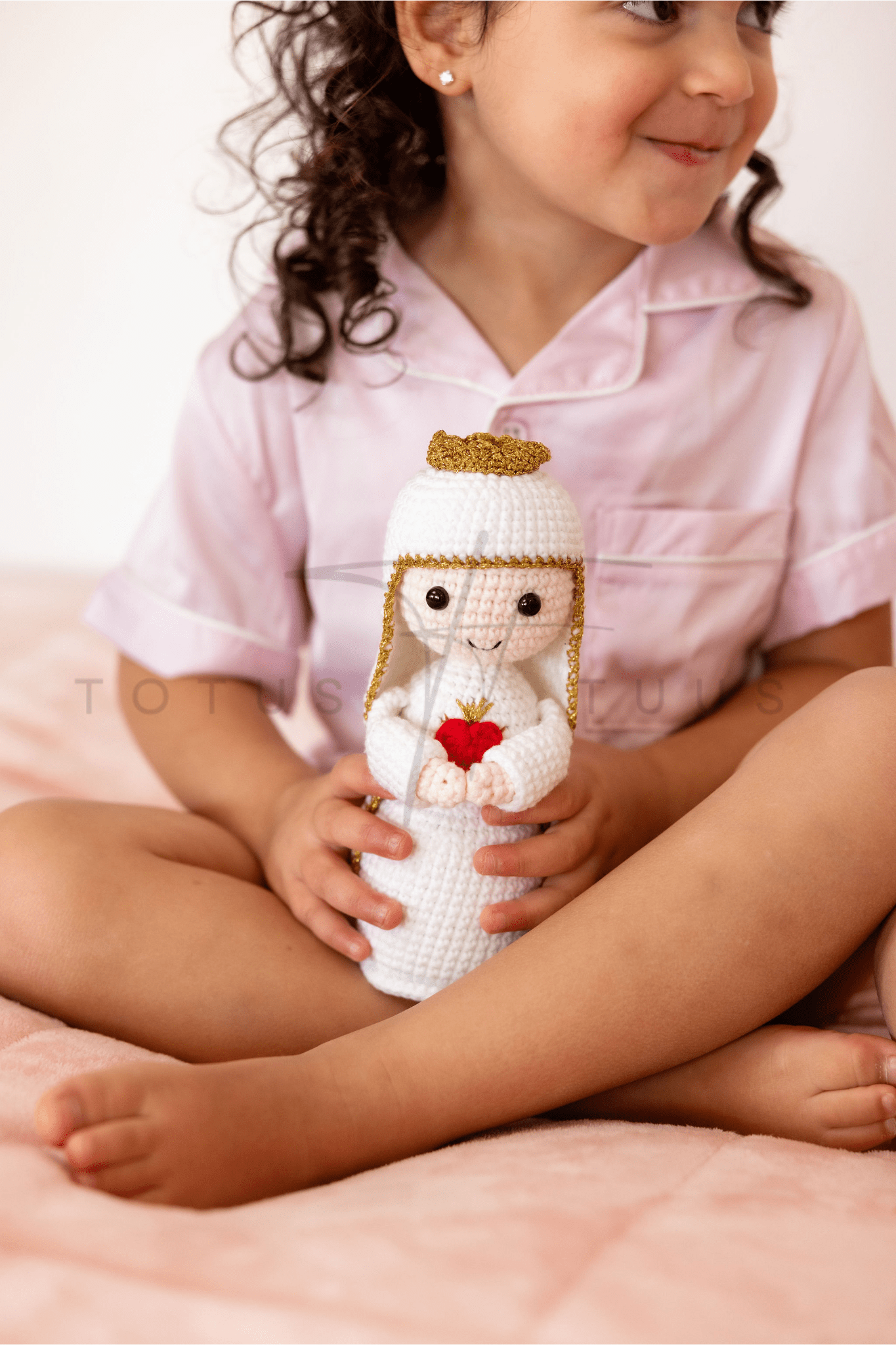 Our Lady of Fatima Crochet Doll