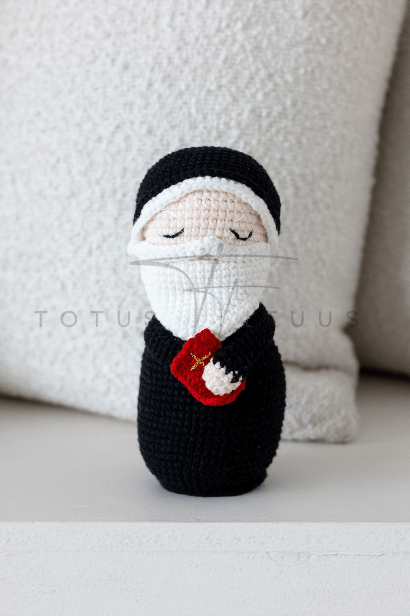 St. Charbel Crochet Doll